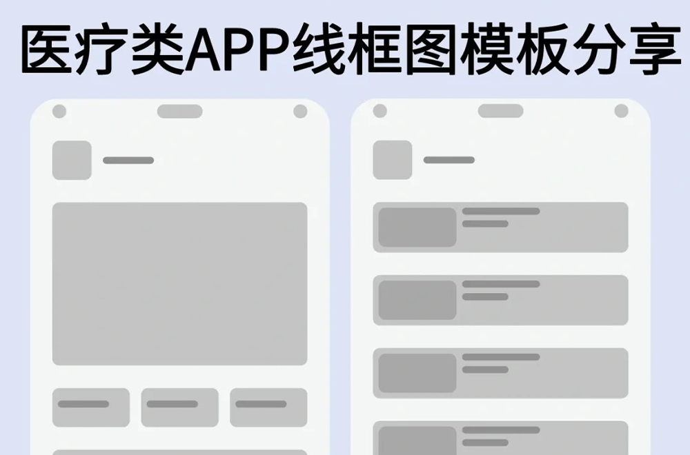 医疗类设计原型